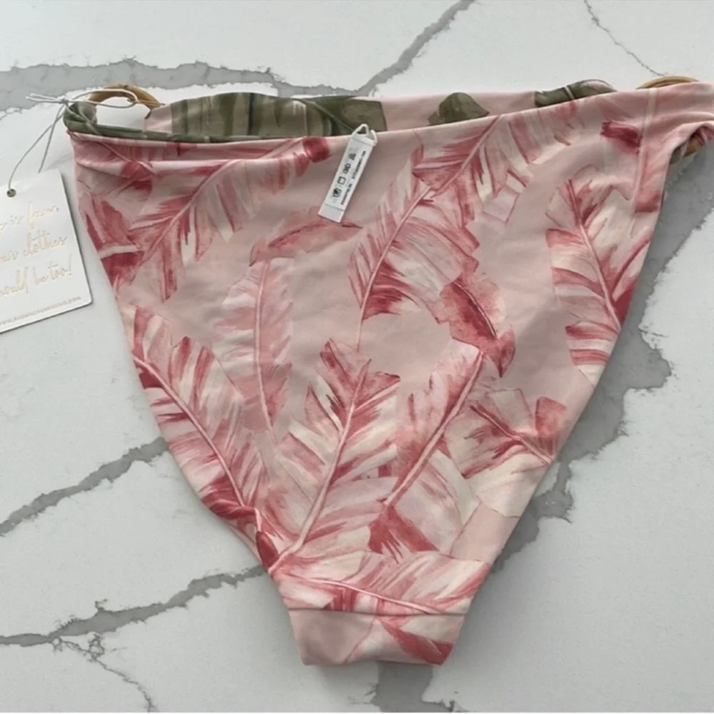 Show Me Your Mumu Venice Beach Reversible Bikini Bottom Majestic Palm Resort XL
